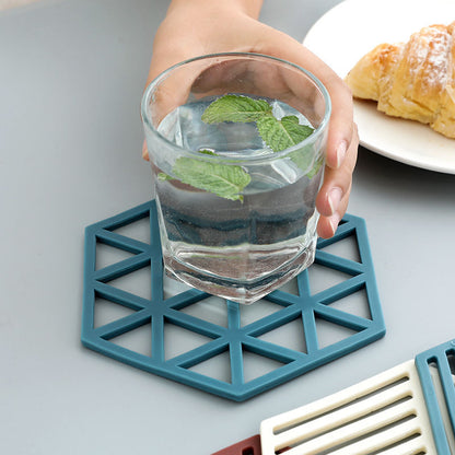 Nordic Hexagon Silicone Coasters