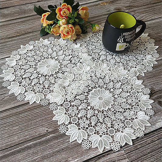 Lace Round Table Coasters