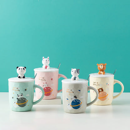 3D Animal Cartoon Mugs