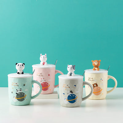 3D Animal Cartoon Mugs