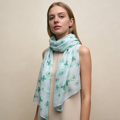 Lightweight Sheer Skinny Scarf