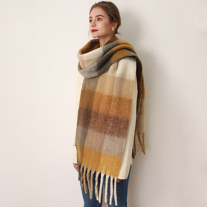 Women's Mohair Cashmere Scarf