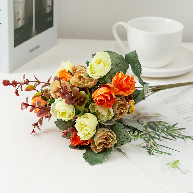 Luxury Silk Diamond Rose Bouquet
