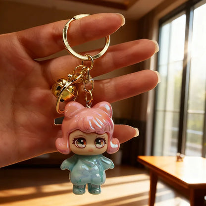 Cute Couple Acrylic Keychain