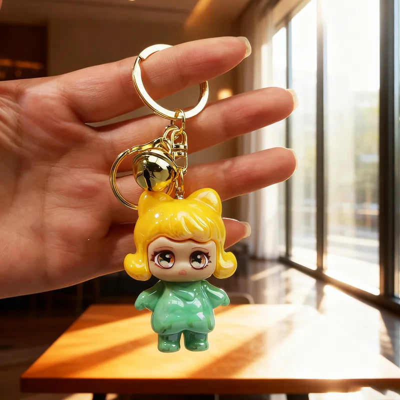 Cute Couple Acrylic Keychain