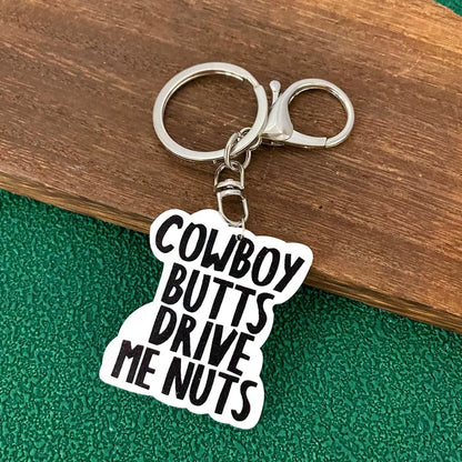 Acrylic Letter Keychain