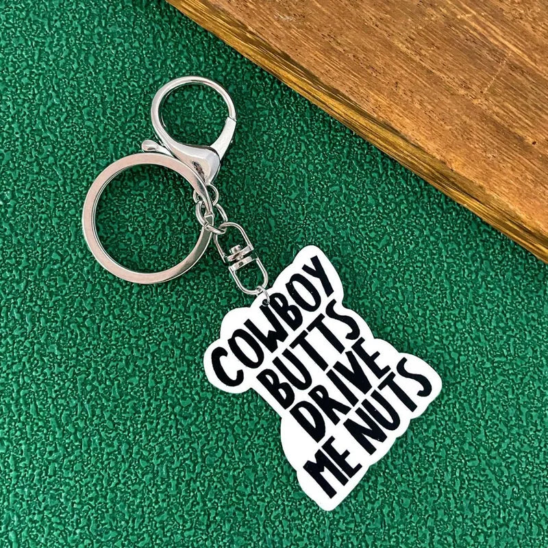 Acrylic Letter Keychain