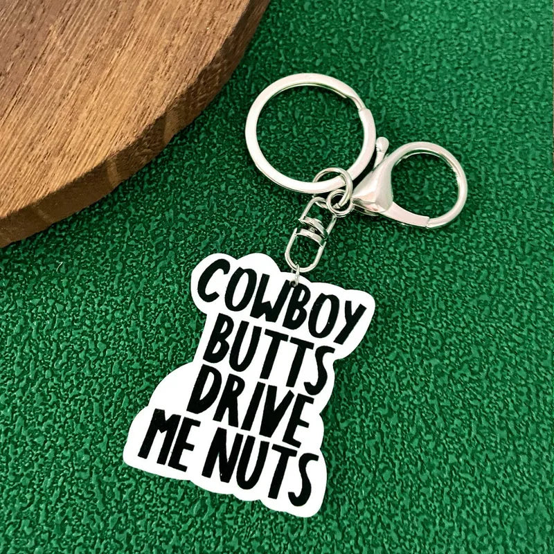 Acrylic Letter Keychain
