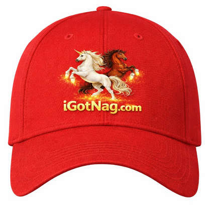 Cap. iGotNag.com Signature Fantasy Horses Baseball Cap