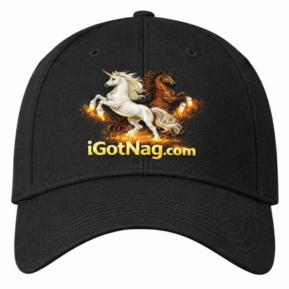 Cap. iGotNag.com Signature Fantasy Horses Baseball Cap