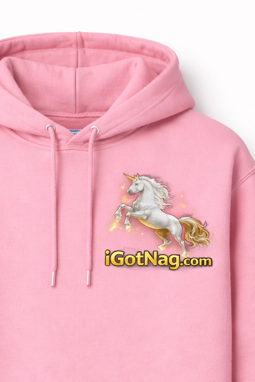 Hoodie, iGotNag.com Fantasy Unicorn Hoodie LIMITED EDITION