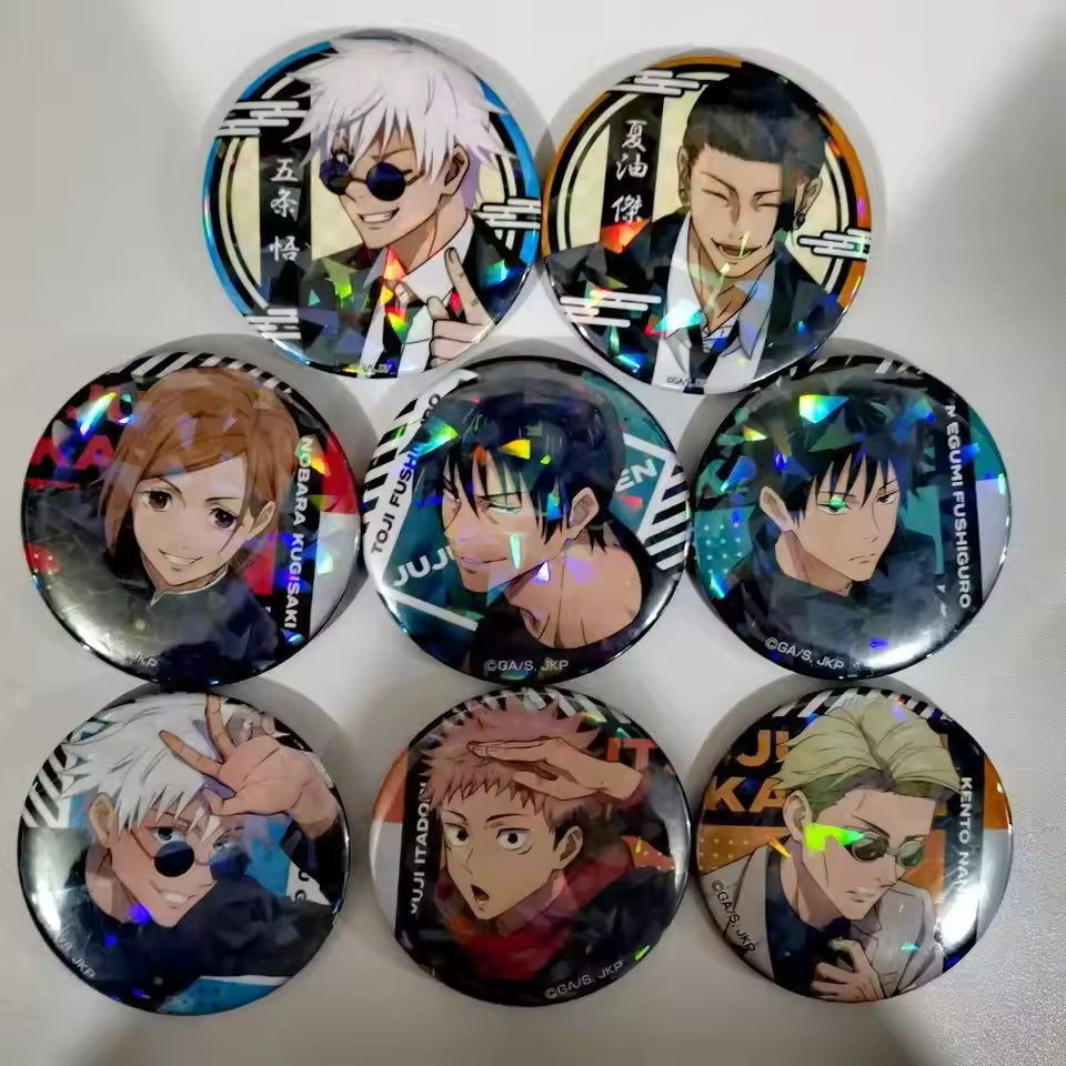Jujutsu Kaisen Tin Badge Set