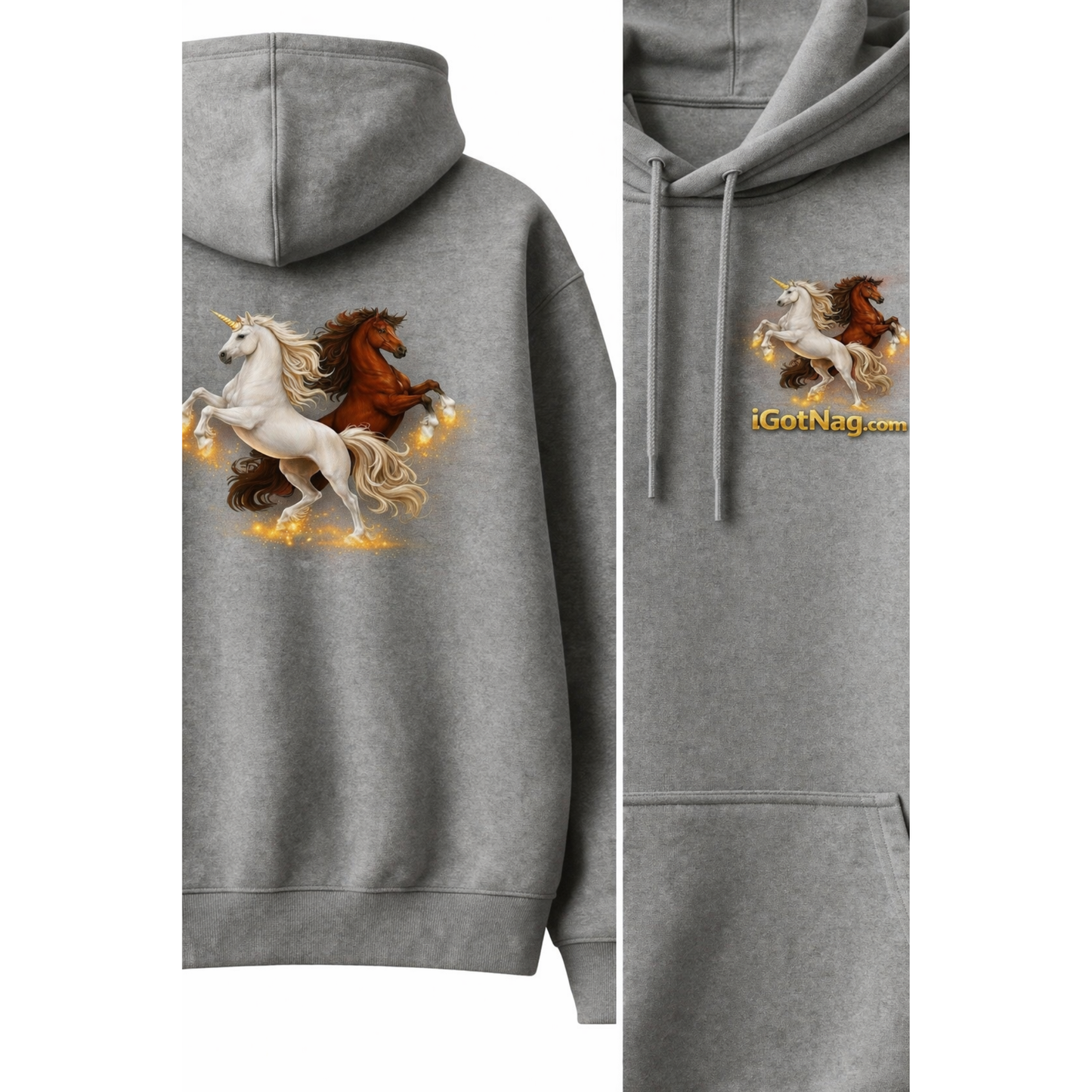 Hoodie, iGotNag.com Fantasy Horses Hoodie