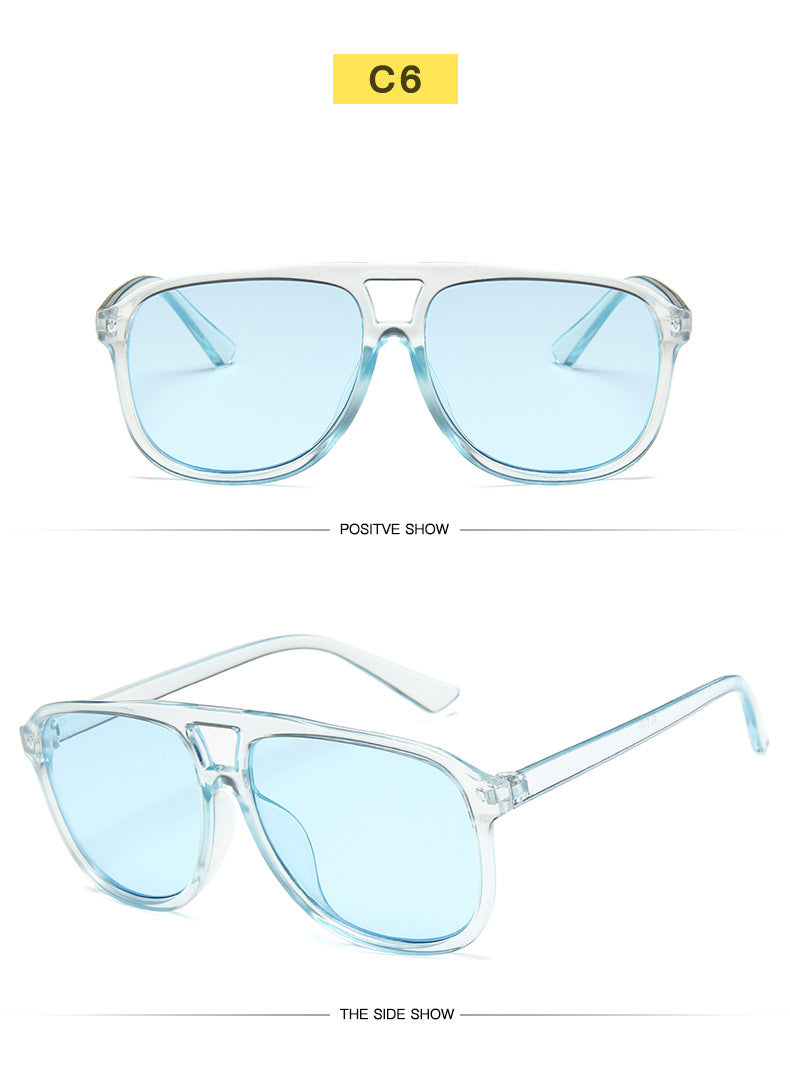 Retro Double Beam Sunglasses