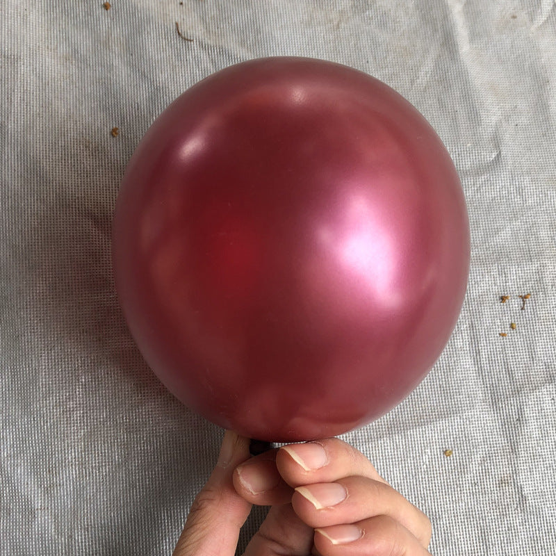 Burgundy Pearl Latex Balloons