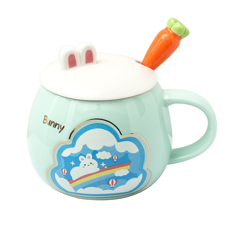 Radish Rabbit Cartoon Mug