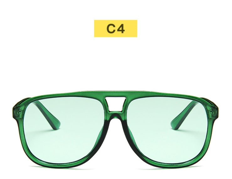 Retro Double Beam Sunglasses