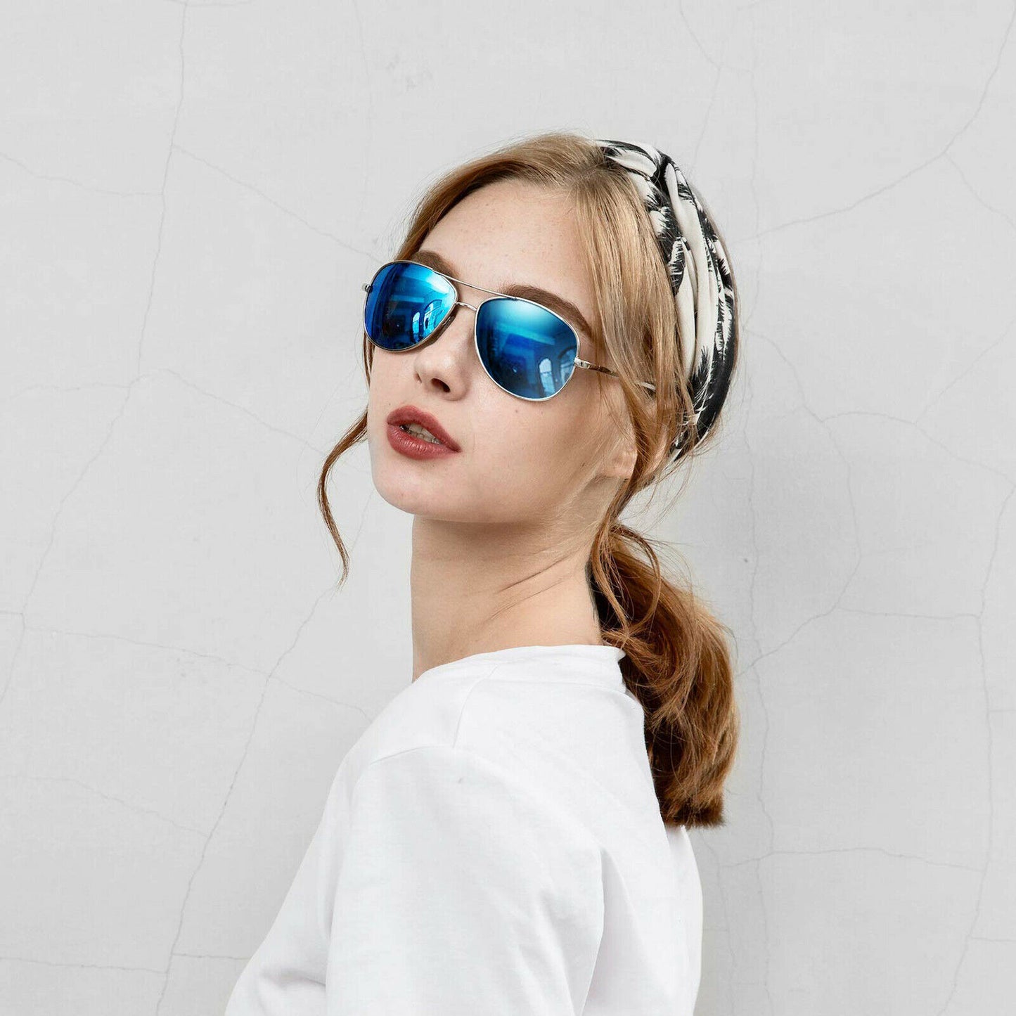 Polarized Sunglasses Men Ladies Women Unisex Mirror Vintage Retro Pilot--black All Grey