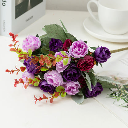 Luxury Silk Diamond Rose Bouquet