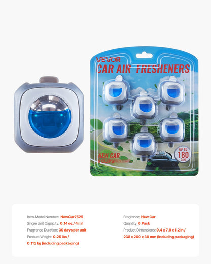 6-Pack Car Air Freshener