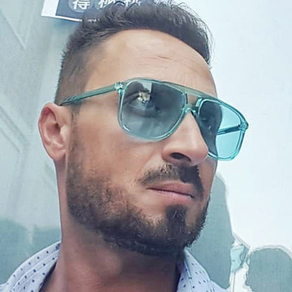 Retro Double Beam Sunglasses