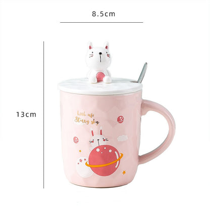 3D Animal Cartoon Mugs