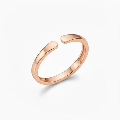 Stainless Steel Ring With A Simple Opening For Promotional Gifts